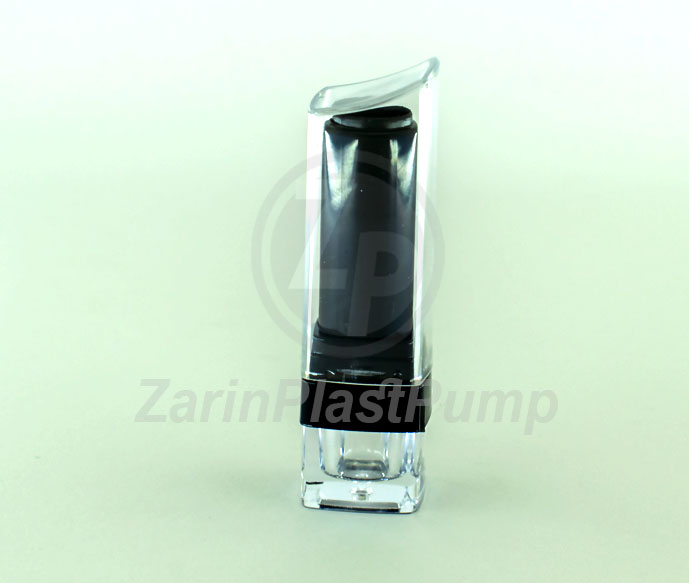پوکه رژ لب جامد چهار گوش با درب هلالی (1)