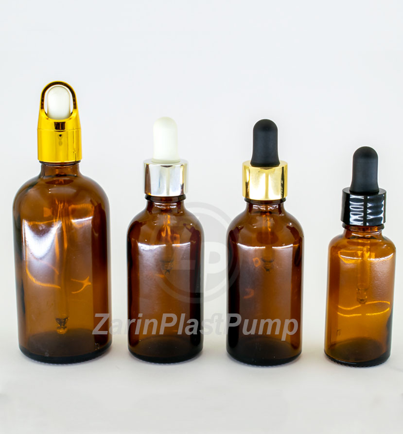 ظرف قطره چکان قهوه ای (1)