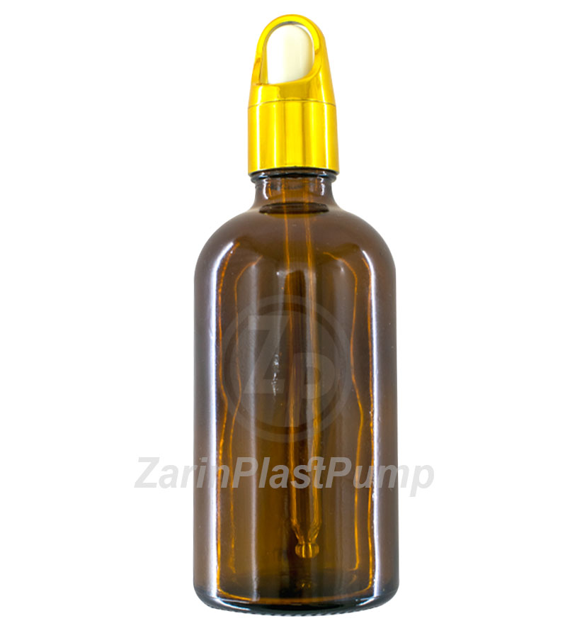 ظرف قطره چکان قهوه ای (3)