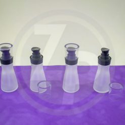 ظرف کرم پودر شیشه ای مدل 1 2